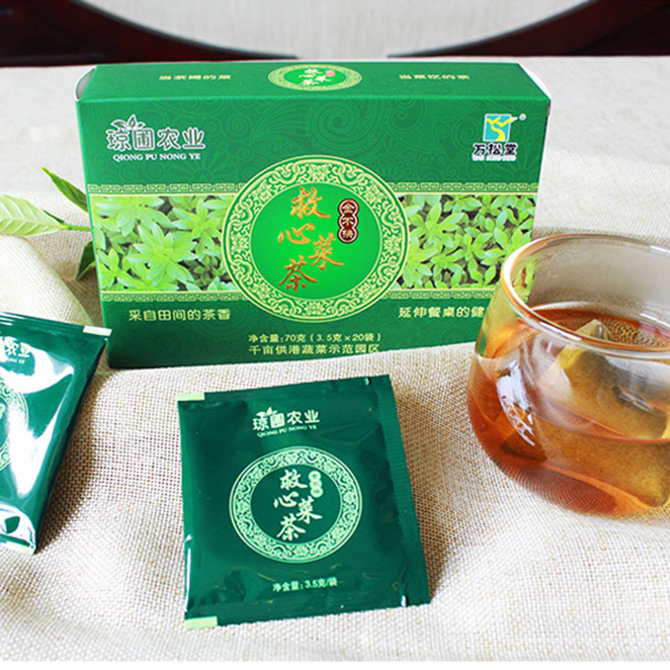 救心菜茶3克*20袋/盒养心茶景天三七茶有专利号