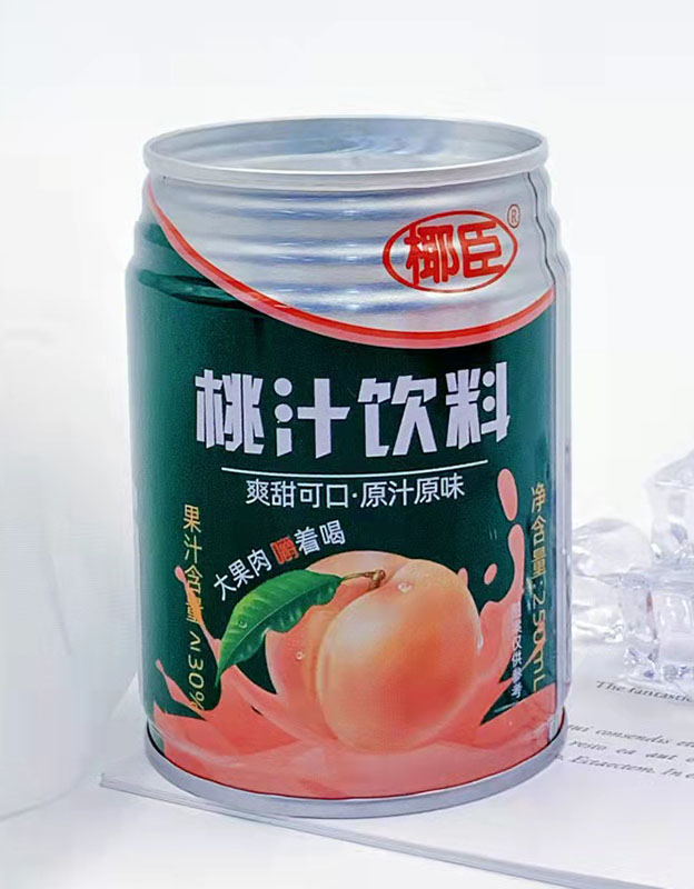 椰臣-桃汁�料250ml